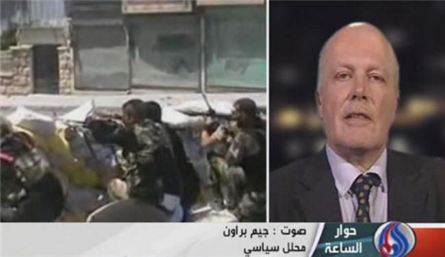 محلل سياسي بريطاني: الغرب يدعم مسلحي سوريا بعد فشل سياساته