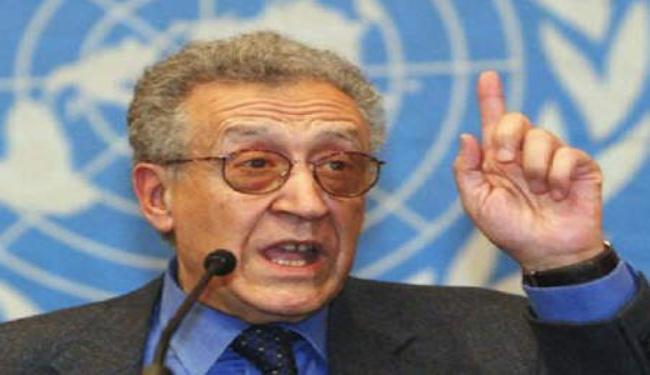 الابراهيمي رفض مطالب قطرية تضع حدوداً لمهامه في سوريا