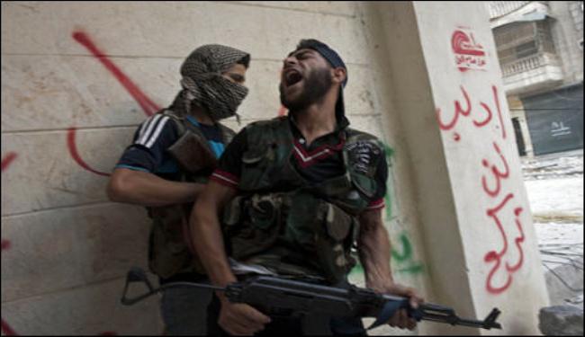 عناصر تنظيم القاعدة تقاتل الجيش السوري