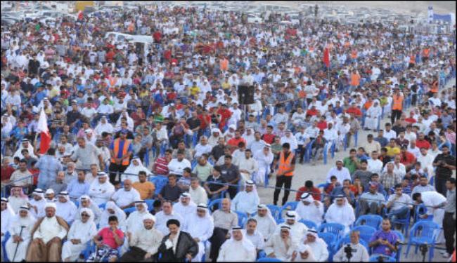 المعارضة البحرينية تنظم مهرجاناً بكرباباد للمطالبة بالديمقراطية