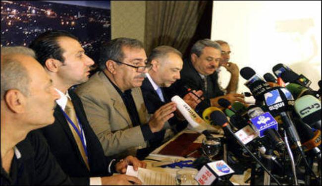   المعارضة السورية في الداخل تطالب بوقف العنف 