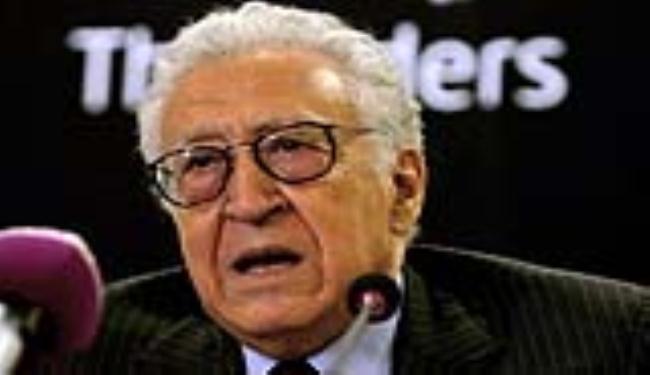  الابراهيمي : الحرب في سوريا تتفاقم 