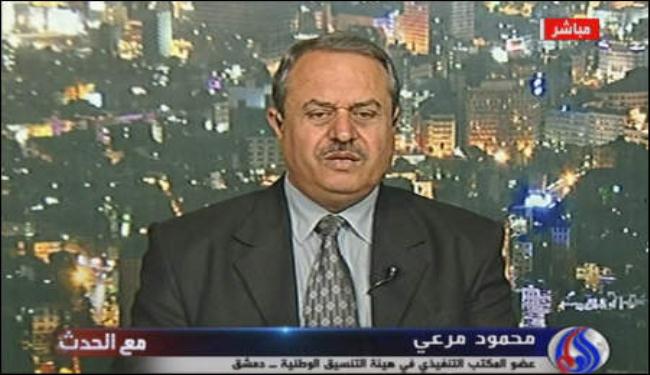 معارض سوري: لن يكون هناك اي تدخل عسكري خارجي في سوريا