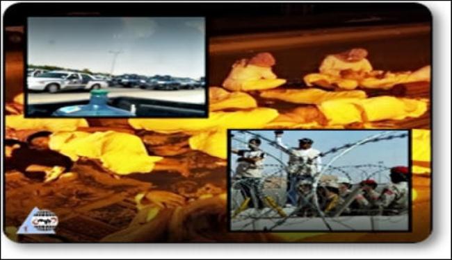 شبكة حقوقية تدين اعتداء الأمن السعودي على معتصمين