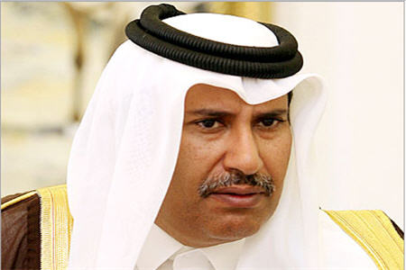 تلاش نخست‌وزیر قطر برای لاپوشانی سخنان امیر خود