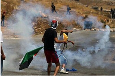 تظاهرات فلسطینی‌ها در سالگرد انتفاضه