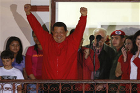 پیروزی هوگو چاوز در انتخابات