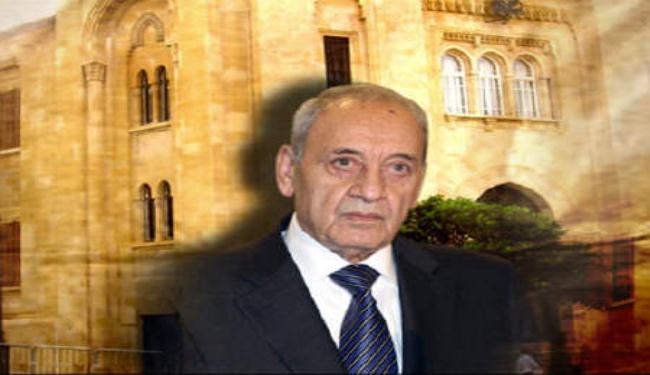 بري يبرق للاسد ومرسي ويؤكد تمكن سوريا الممانعة من تجاوز الازمة