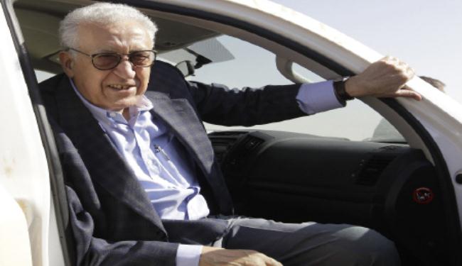 الابراهيمي يستعرض تطورات الملف السوري في السعودية