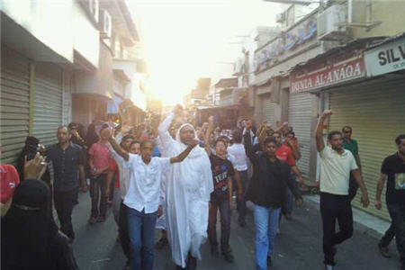تيراندازی به تظاهرکنندگان در بحرین