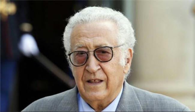  الابراهيمي ينفي ان يكون اقترح ارسال قوة سلام الى سوريا  