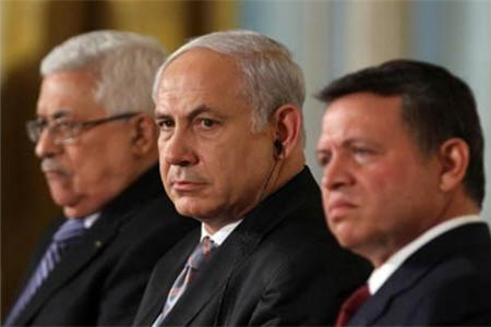 نشست غیرعلنی باراك، عباس و عبدالله در اردن