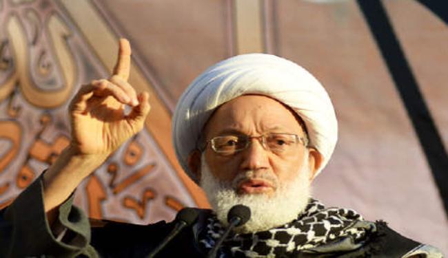 الشيخ قاسم يحمل النظام مسؤولية اراقة الدماء بالبحرين