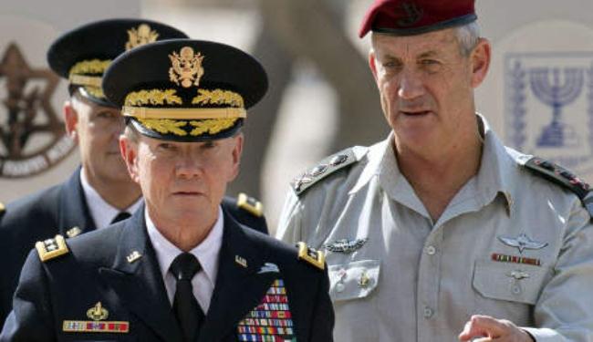 ديمبسي يبحث في تل ابيب تدريب دفاعي صاروخي مشترك