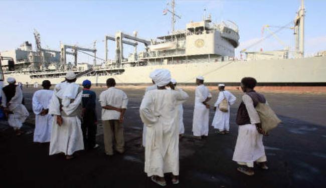 السودان: زيارة السفينتين الايرانيتين تؤكد متانة الاواصر بين البلدين