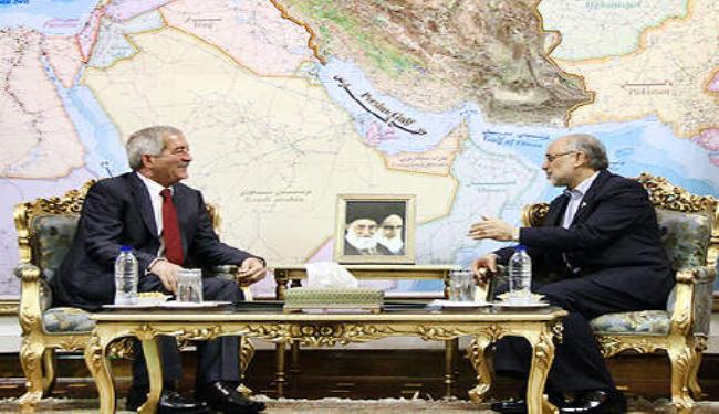 صالحي يؤكد ضرورة حل الازمة السورية سياسيا