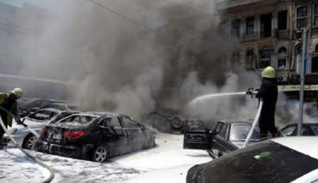 انفجار ثلاث عبوات ناسفة في منطقة المزة في دمشق