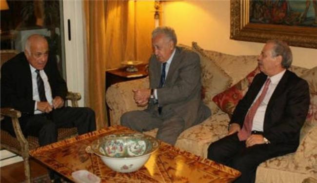 العربي والابراهيمي يبحثان تطورات الازمة السورية