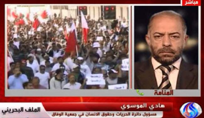 قيادي بالوفاق: احداث الامس بالبحرين لاترقى لدرجة التفجيرات