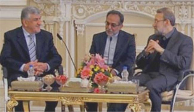 لاريجاني: احلال الامن بسوريا في مصلحة دول المنطقة