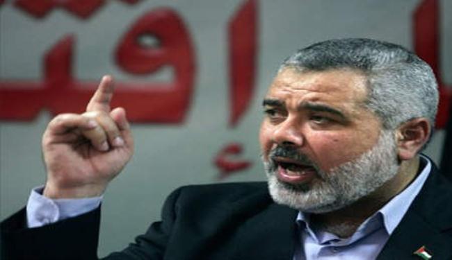 هنية يدعو لقمة عربية للتصدي للعدوان الاسرائيلي على غزة