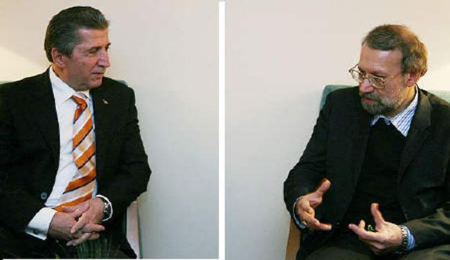 لاريجاني يطالب باتخاذ اجراء دولي عاجل لوقف العدوان على غزة