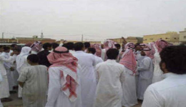 تظاهرة بالقصيم ضد رفع كلفة العمالة الوافدة الى السعودية