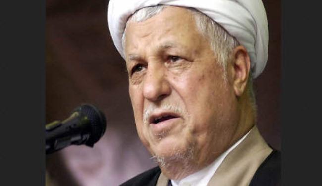 رفسنجاني يستنكر بشدة العدوان الاسرائيلي على غزة