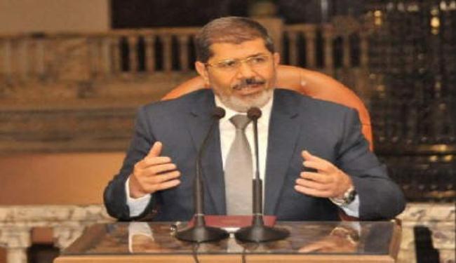 مراسل العالم: مرسي يلوح بانتهاء العدوان على غزة