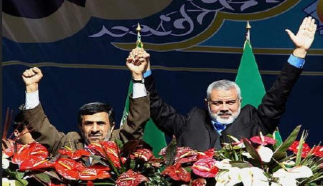 احمدي نجاد يهنئ هنية بالنصر ويؤكد دعم ايران