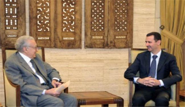 لوفيغارو: الابراهيمي سيقترح حكومة انتقالية مع ابقاء الاسد