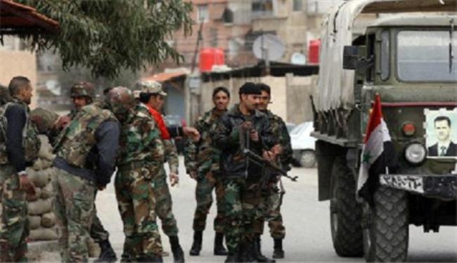 الجيش السوري يواصل ملاحقة المسلحين بريف دمشق