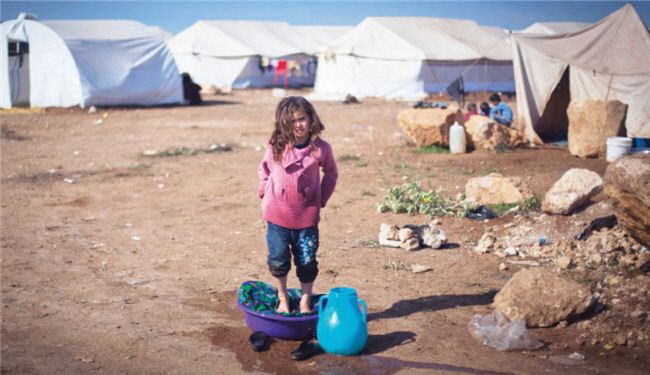 سرمای زمستان آوارگان سوری را تهدید می کند