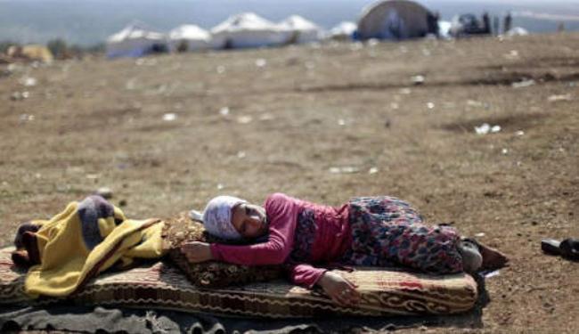 منظمة خيرية: أطفال اللاجئين السوريين 