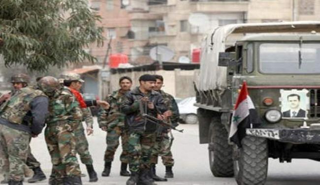 الجيش السوري يقضي على مسلحين بعدة مناطق 