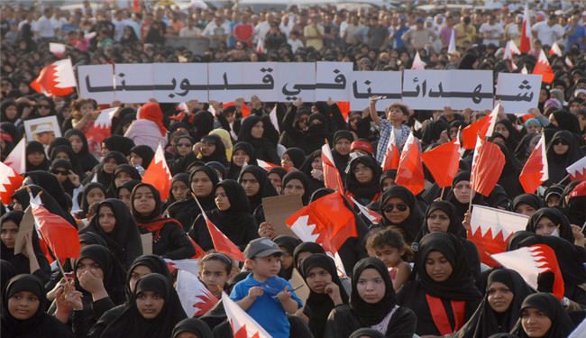 درماندگی آل خلیفه در برابر ارادۀ مردم بحرین