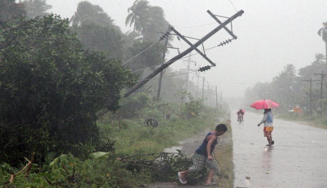 اعصار بوفا يقتل 43 شخصا بمدينة فيليبينية