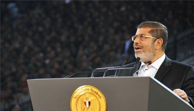 موافقت مرسی با تعدیل اعلامیه قانون اساسی