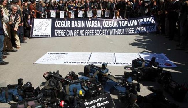 ترکیه ناامن ترین نقطه برای روزنامه نگاران