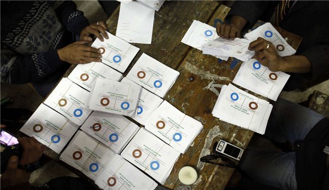 راي مثبت 56درصدي به پيش نويس قانون اساسي مصر