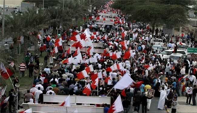 بحرينيها تظاهرات بزرگ 