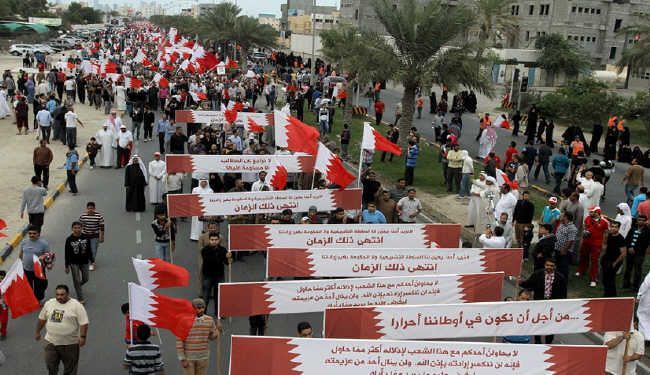 مخالفان بحريني:رژيم آل خليفه بايد سرنگون شود