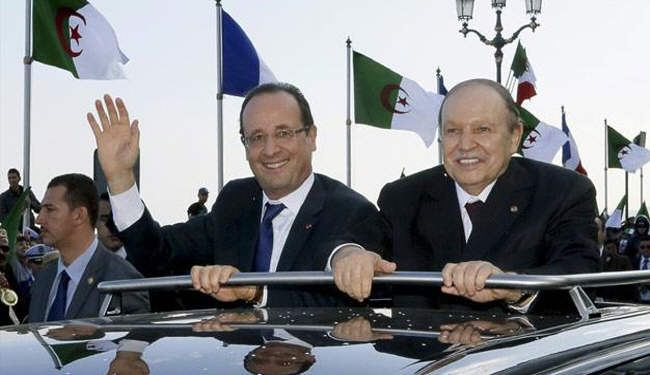 هولاند بالجزائر يرفض الاعتذار عن جرائم بلاده