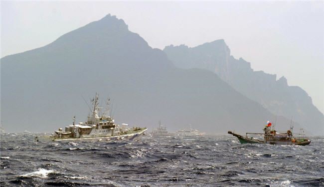 سفن صينية تدخل المنطقة المتنازع عليها مع اليابان