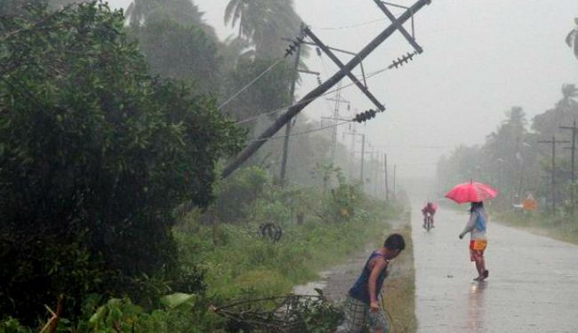 مقتل 15 شخصا على الأقل بسبب عاصفة فى الفلبين