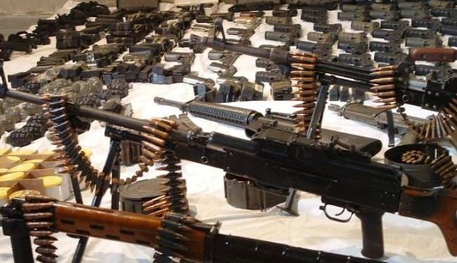 لبنان يصادر شحنة اسلحة قرب الحدود السورية