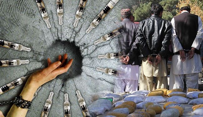 ارتفاع نسبة ضبط المخدرات في مناطق ايران الحدودية