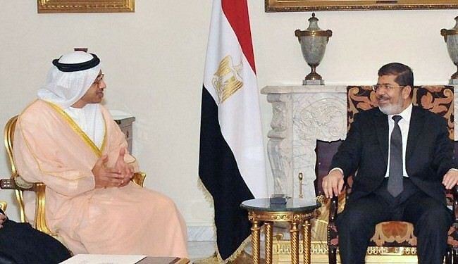 مخالفت رسمی امارات با درخواست مرسی