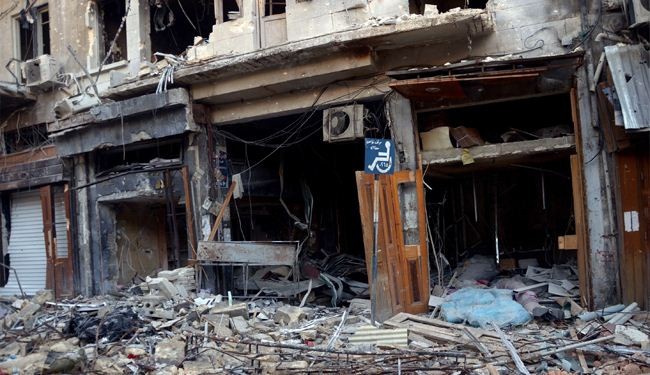 تخریب اماکن مقدس توسط شورشیان سوریه