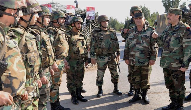 الجيش السوري يستهدف قيادات للجماعات المسلحة